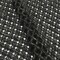 Black/Gold Sparkle Brushed Crochet/Mesh Knit Sweater Fabric By the Yard
